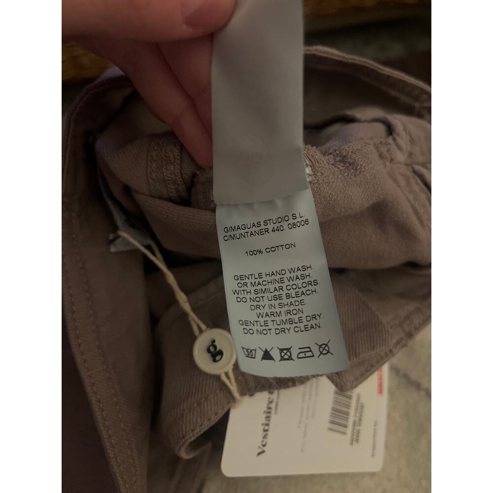 GIMAGUAS Nicole Trousers in Exclusive SSENSE Muted Mauve Colorway NWT EU36 US4 - Picture 8 of 9